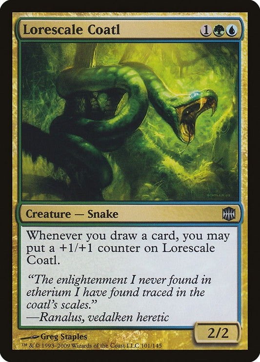 Image for Lorescale Coatl (101) - Magic: The Gathering