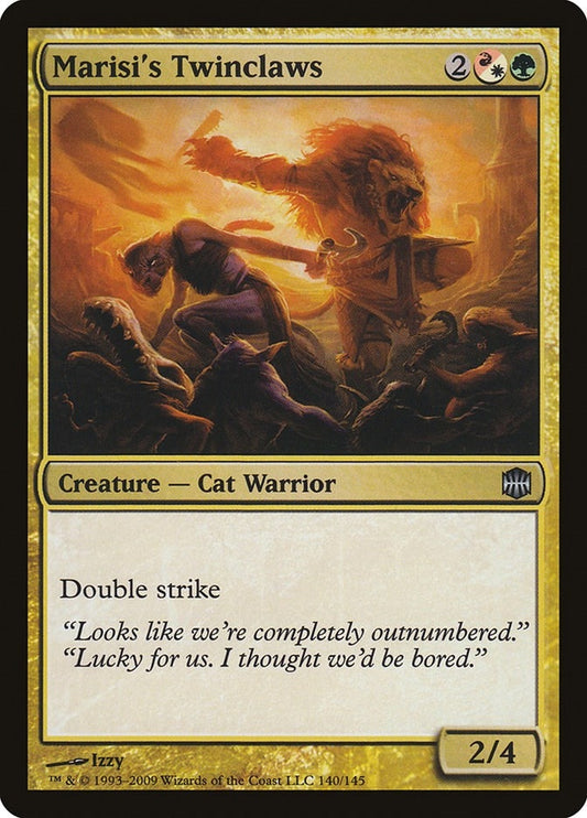 Image for Marisi's Twinclaws (140) - Magic: The Gathering