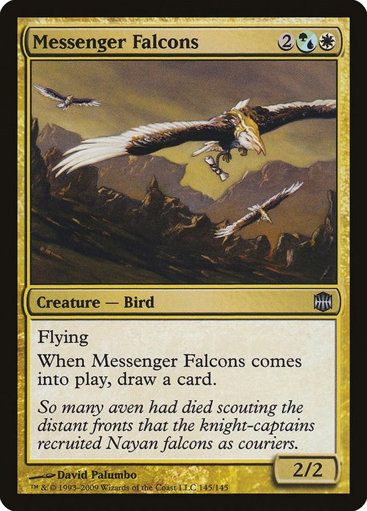 Image for Messenger Falcons (145) - Magic: The Gathering