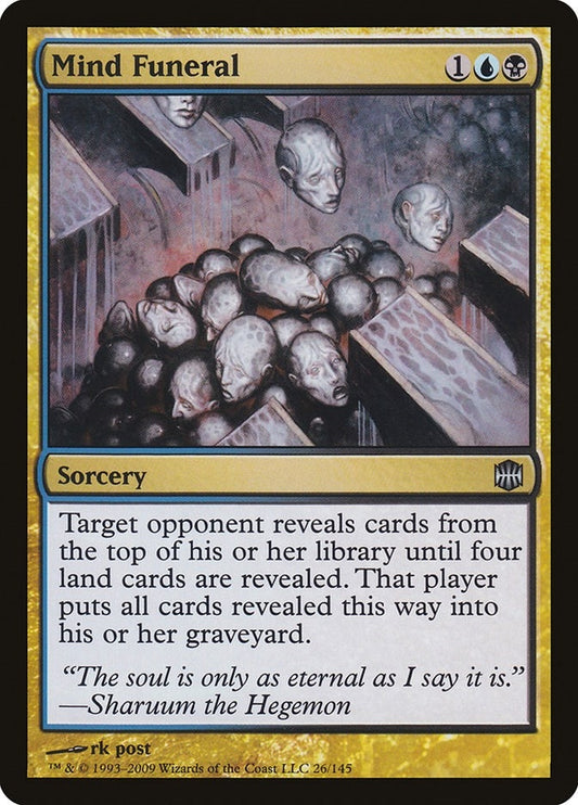 Image for Mind Funeral (26) - Magic: The Gathering