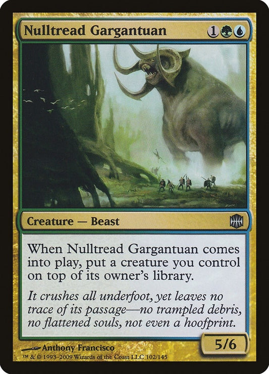 Image for Nulltread Gargantuan (102) - Magic: The Gathering