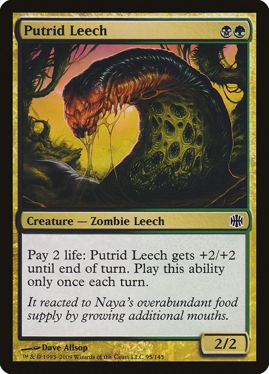 Image for Putrid Leech (95) - Magic: The Gathering
