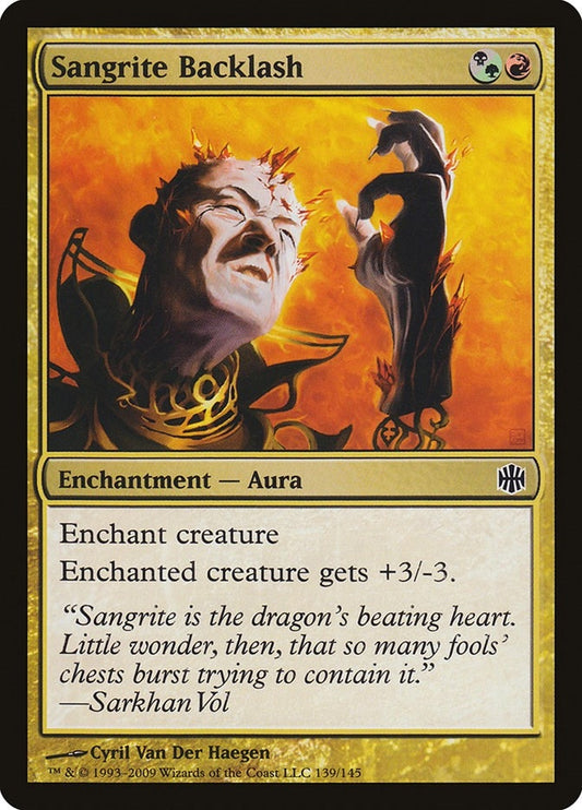 Image for Sangrite Backlash (139) - Magic: The Gathering