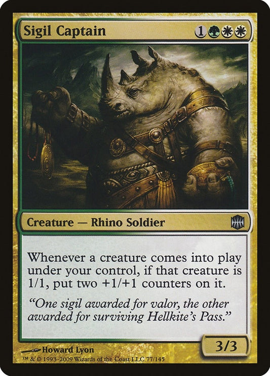 Image for Sigil Captain (77) - Magic: The Gathering