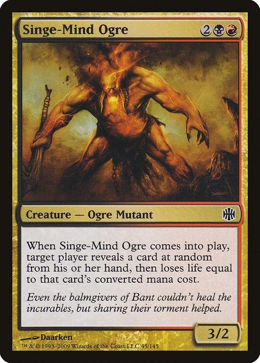 Image for Singe-Mind Ogre (45) - Magic: The Gathering
