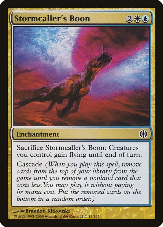 Image for Stormcaller's Boon (13) - Magic: The Gathering
