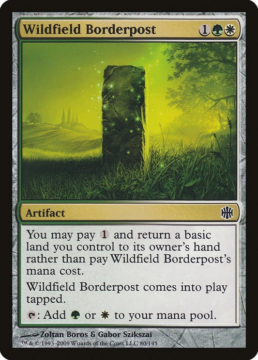 Image for Wildfield Borderpost (80) - Magic: The Gathering
