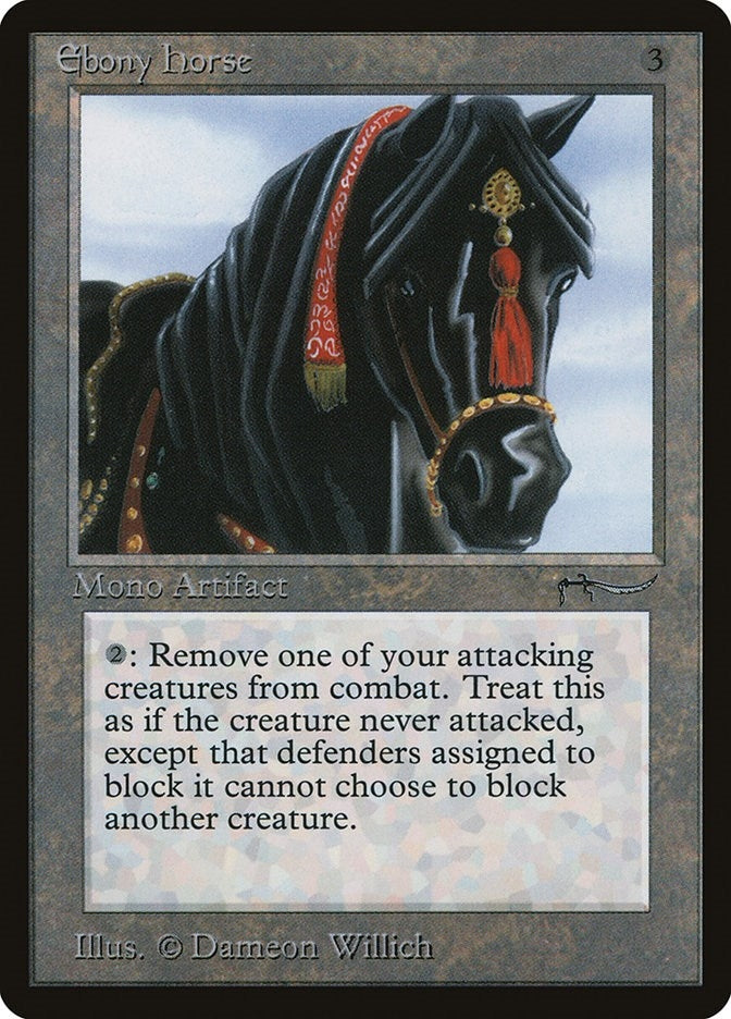 Image for Ebony Horse - Magic: The Gathering
