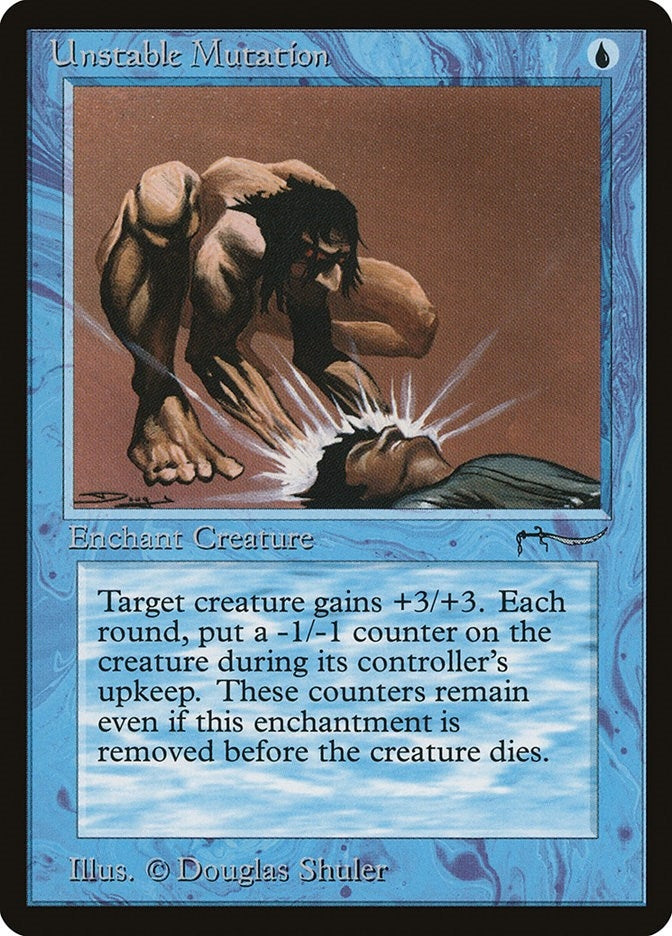 Image for Unstable Mutation - Magic: The Gathering