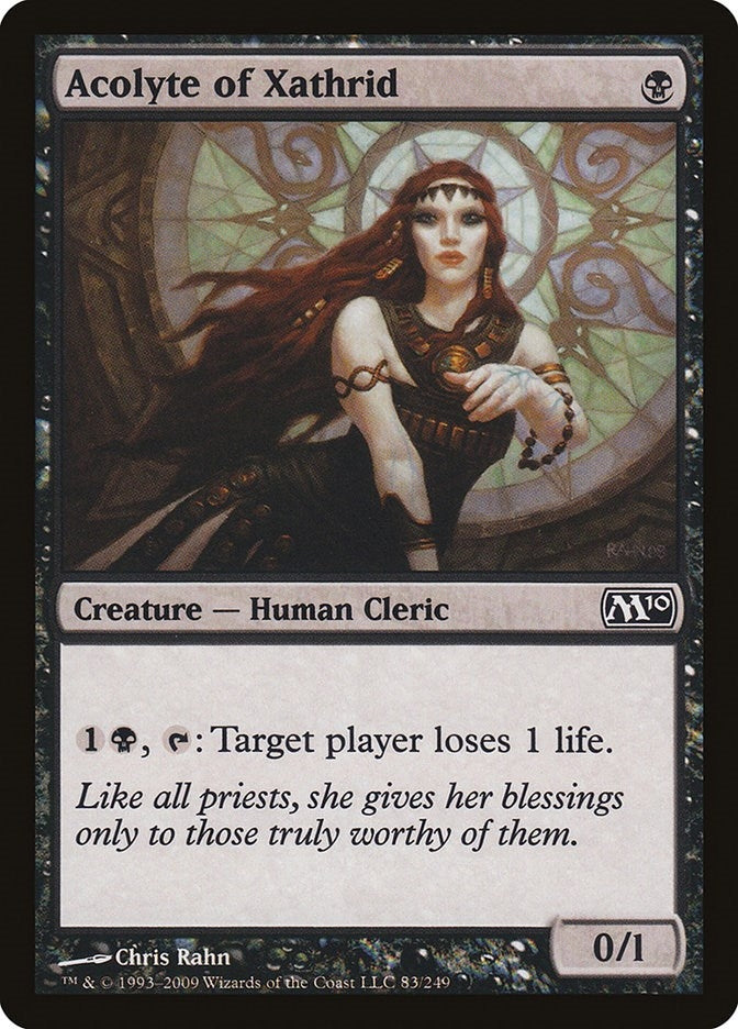 Image for Acolyte of Xathrid (83) - Magic: The Gathering