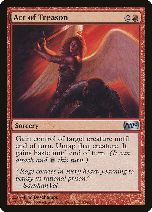 Image for Act of Treason (124) - Magic: The Gathering
