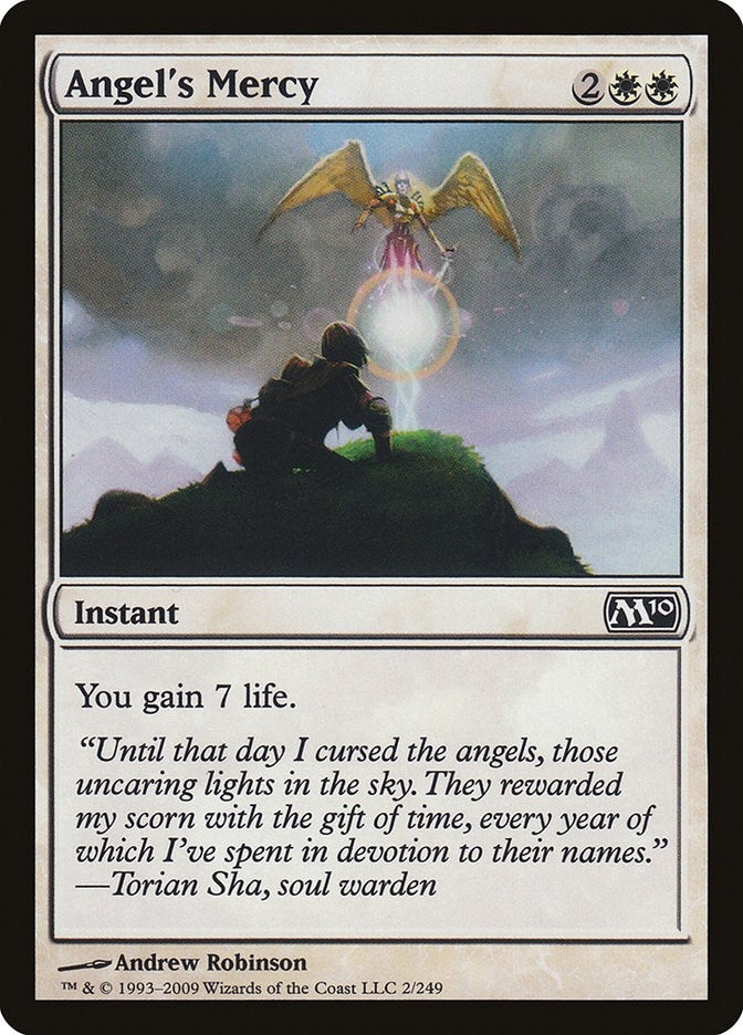 Image for Angel's Mercy (2) - Magic: The Gathering
