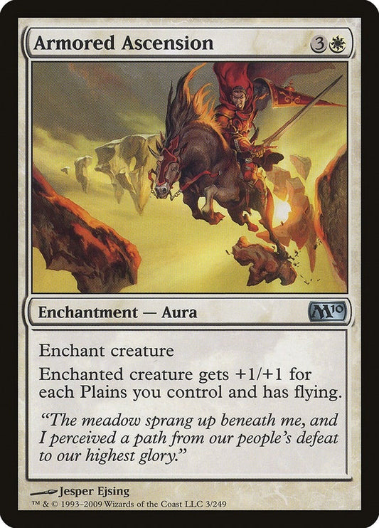 Image for Armored Ascension (3) - Magic: The Gathering