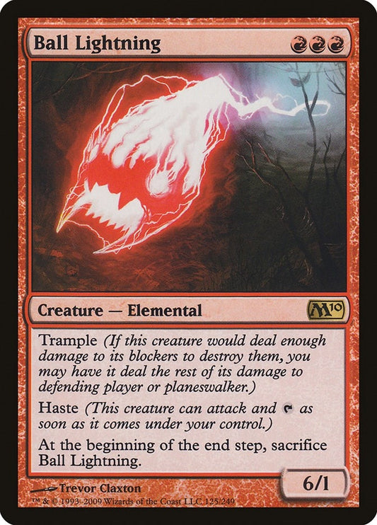 Image for Ball Lightning (125) - Magic: The Gathering