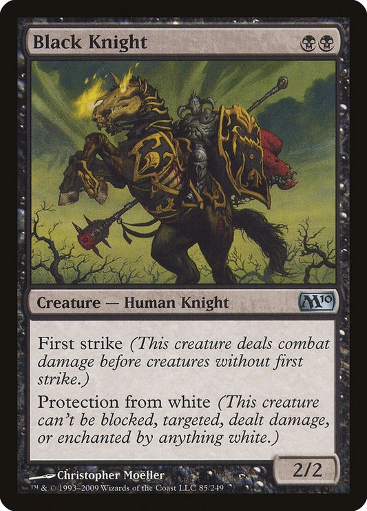 Image for Black Knight (85) - Magic: The Gathering