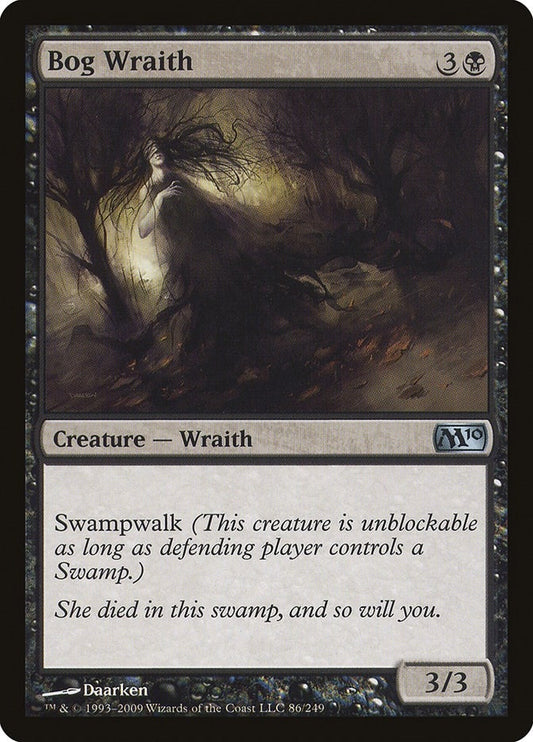 Image for Bog Wraith (86) - Magic: The Gathering