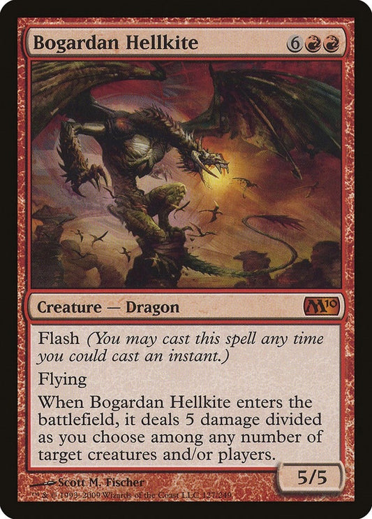 Image for Bogardan Hellkite (127) - Magic: The Gathering
