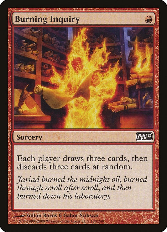 Image for Burning Inquiry (128) - Magic: The Gathering