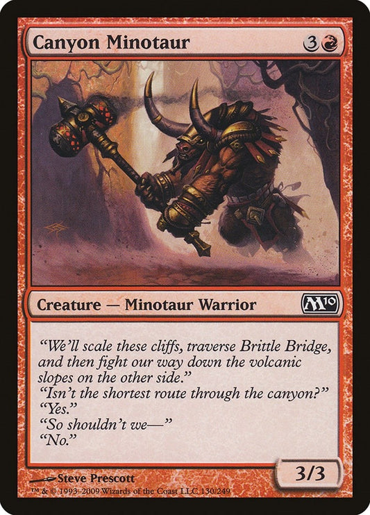 Image for Canyon Minotaur (130) - Magic: The Gathering