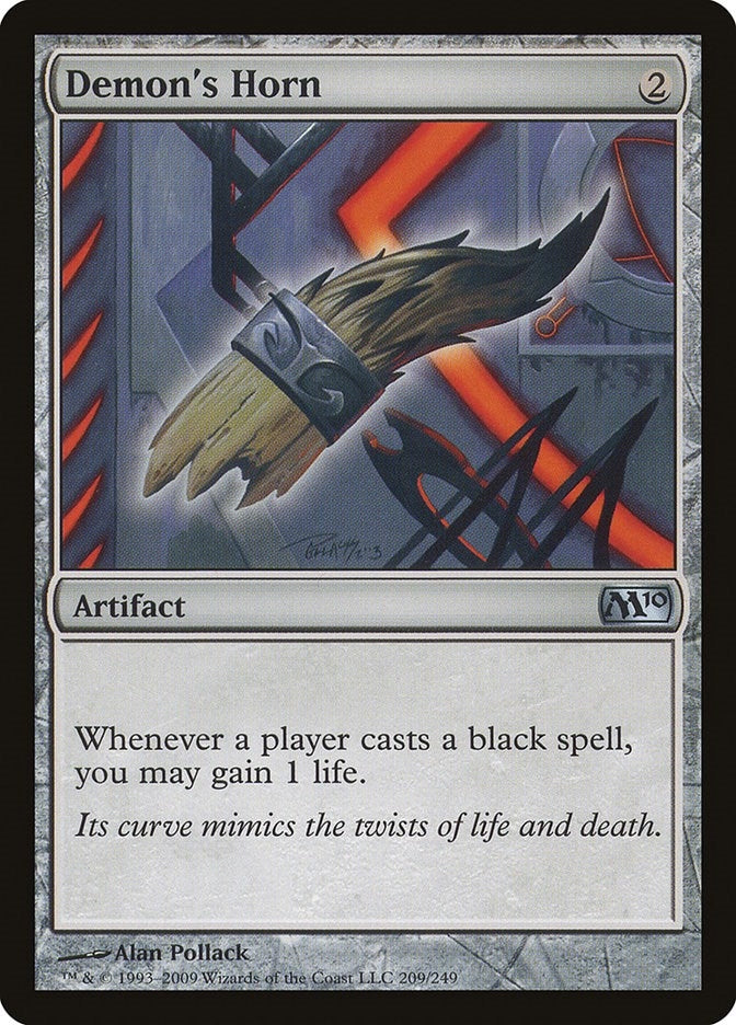 Image for Demon's Horn (209) - Magic: The Gathering