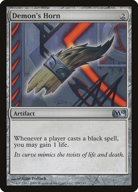 Image for Demon's Horn (209) - Magic: The Gathering