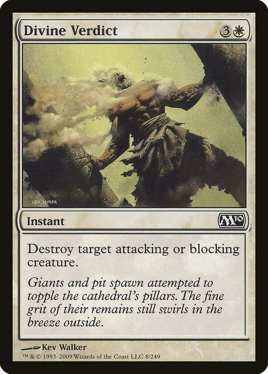 Image for Divine Verdict (8) - Magic: The Gathering