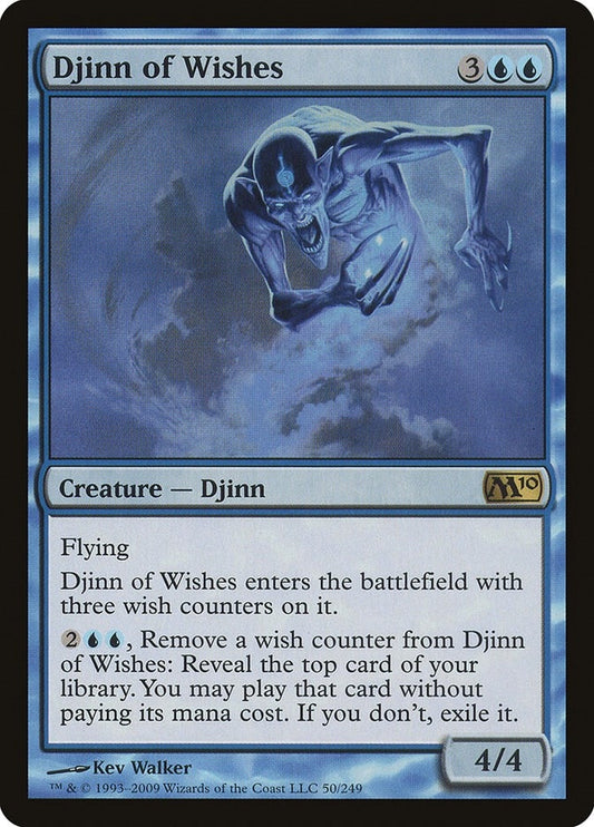 Image for Djinn of Wishes (50) - Magic: The Gathering