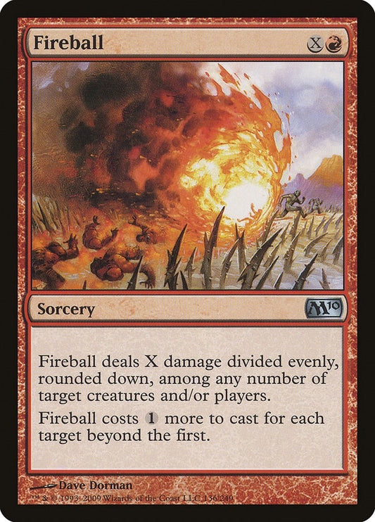 Image for Fireball (136) - Magic: The Gathering