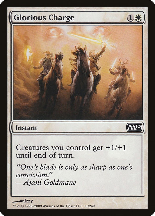 Image for Glorious Charge (11) - Magic: The Gathering