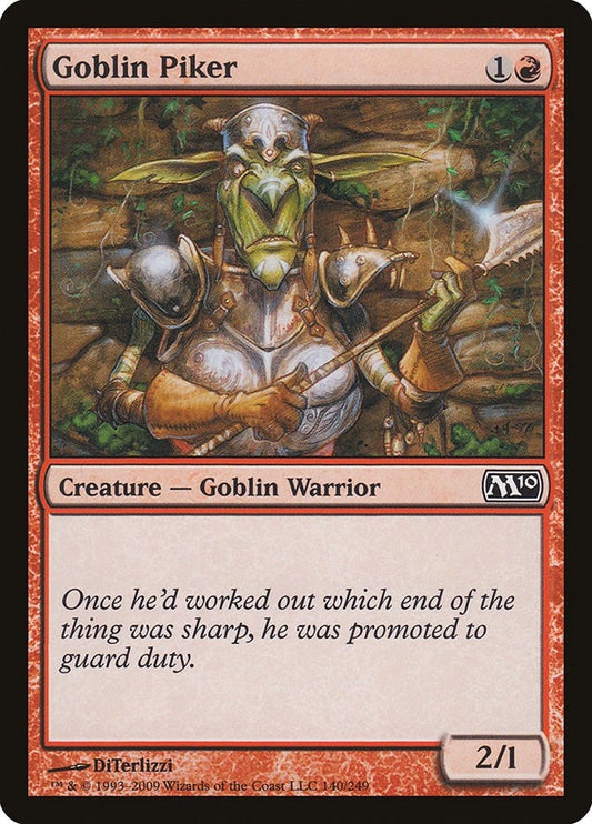 Image for Goblin Piker (140) - Magic: The Gathering