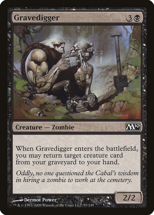 Image for Gravedigger (97) - Magic: The Gathering