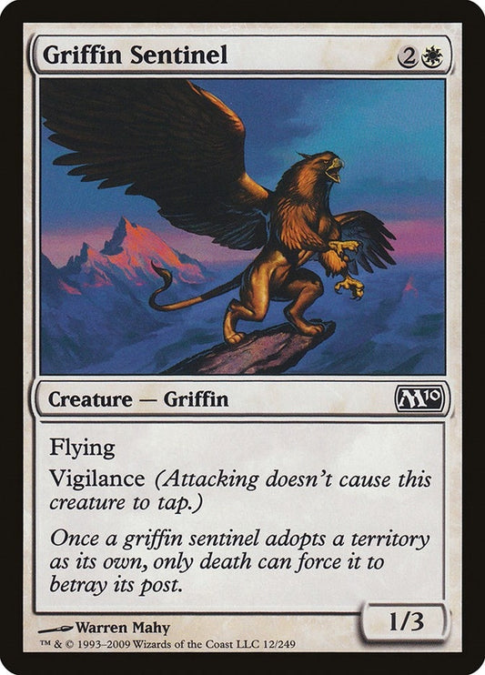 Image for Griffin Sentinel (12) - Magic: The Gathering
