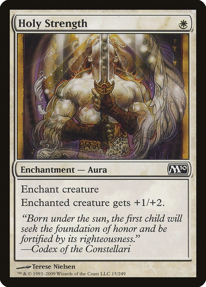 Image for Holy Strength (15) - Magic: The Gathering
