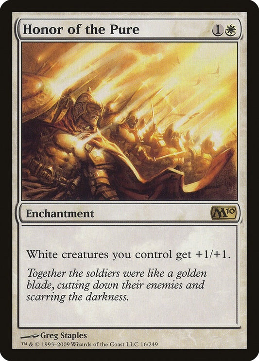 Image for Honor of the Pure (16) - Magic: The Gathering