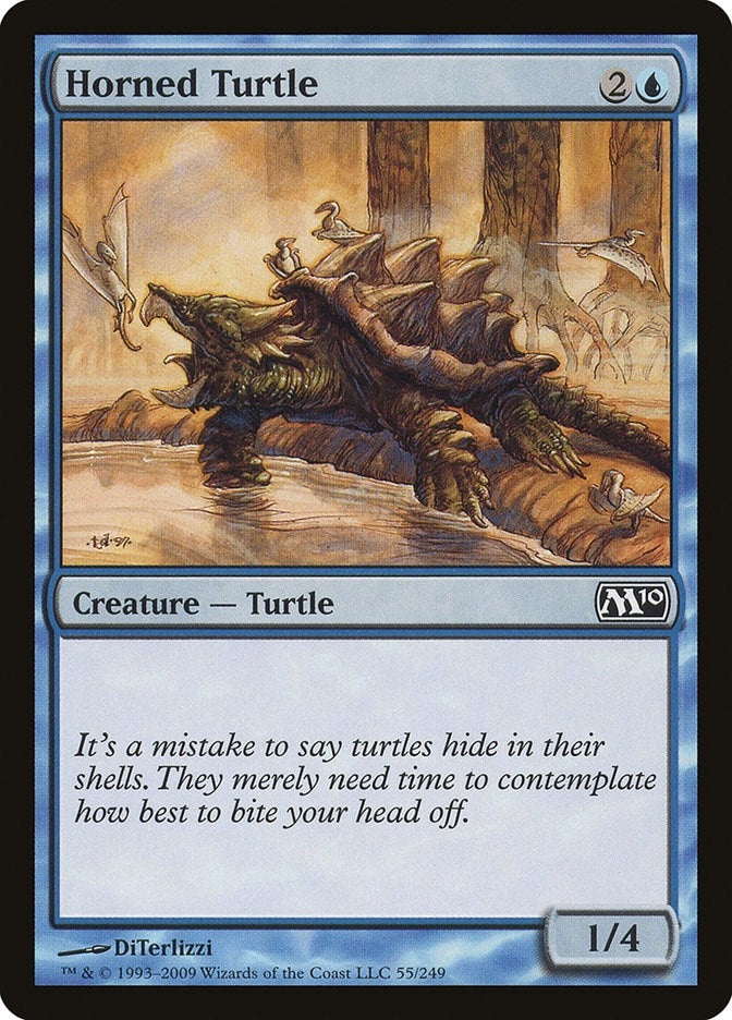 Image for Horned Turtle (55) - Magic: The Gathering