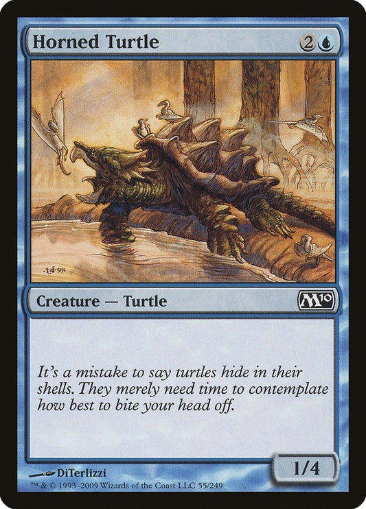 Image for Horned Turtle (55) - Magic: The Gathering