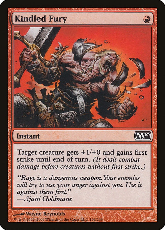 Image for Kindled Fury (144) - Magic: The Gathering
