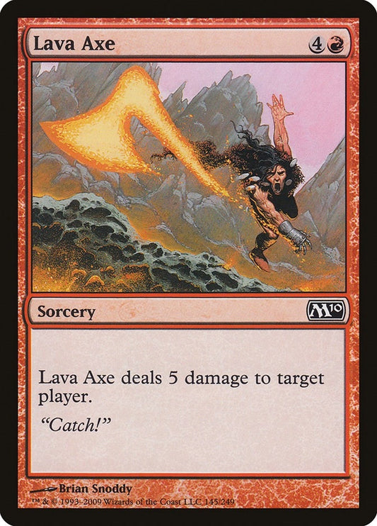 Image for Lava Axe (145) - Magic: The Gathering