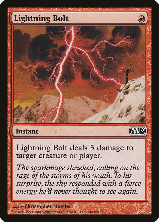 Image for Lightning Bolt (146) - Magic: The Gathering