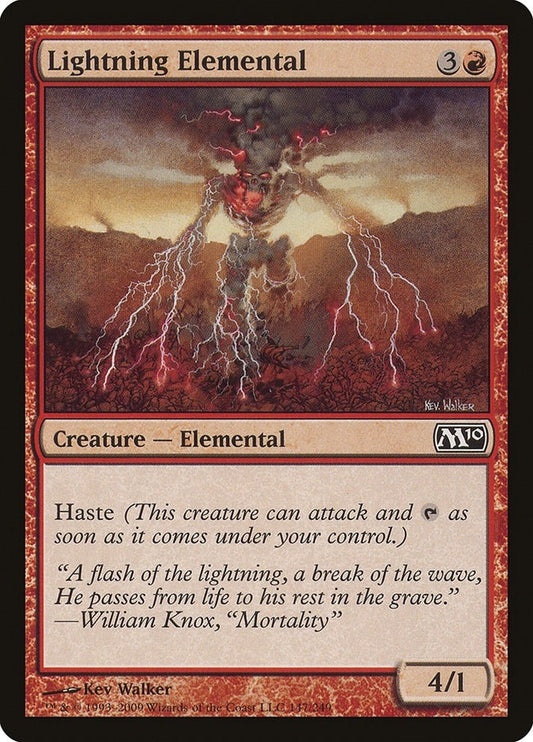 Image for Lightning Elemental (147) - Magic: The Gathering