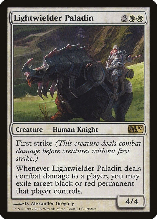 Image for Lightwielder Paladin (19) - Magic: The Gathering