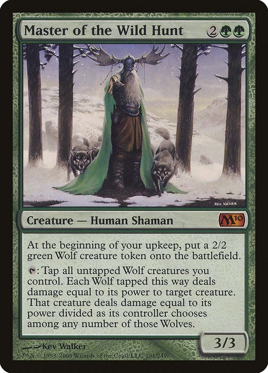 Image for Master of the Wild Hunt (191) - Magic: The Gathering