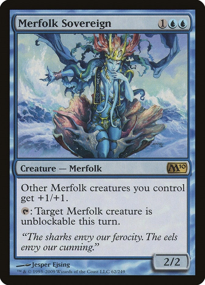 Image for Merfolk Sovereign (62) - Magic: The Gathering