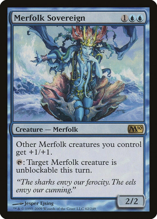 Image for Merfolk Sovereign (62) - Magic: The Gathering