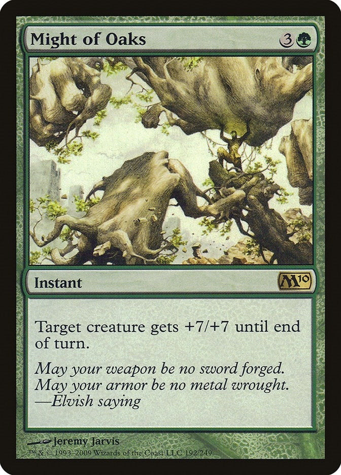 Image for Might of Oaks (192) - Magic: The Gathering
