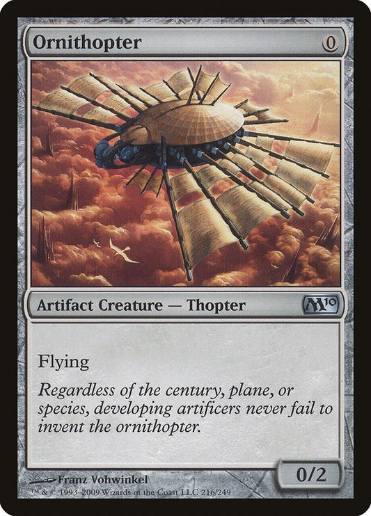 Image for Ornithopter (216) - Magic: The Gathering
