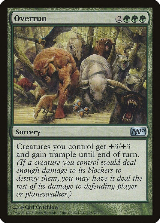 Image for Overrun (198) - Magic: The Gathering