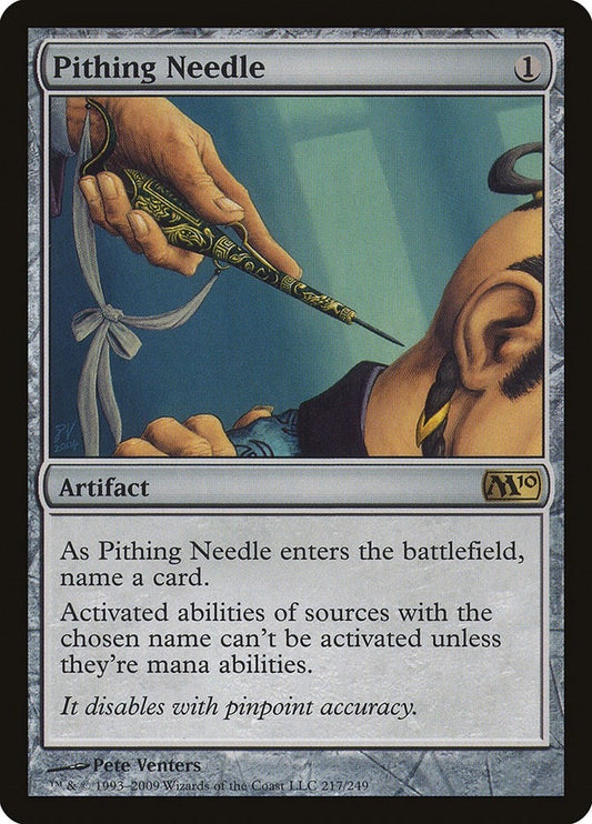 Image for Pithing Needle (217) - Magic: The Gathering