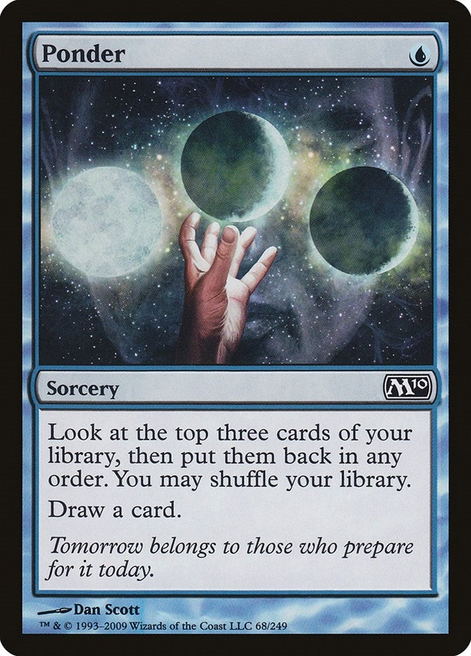 Image for Ponder (68) - Magic: The Gathering