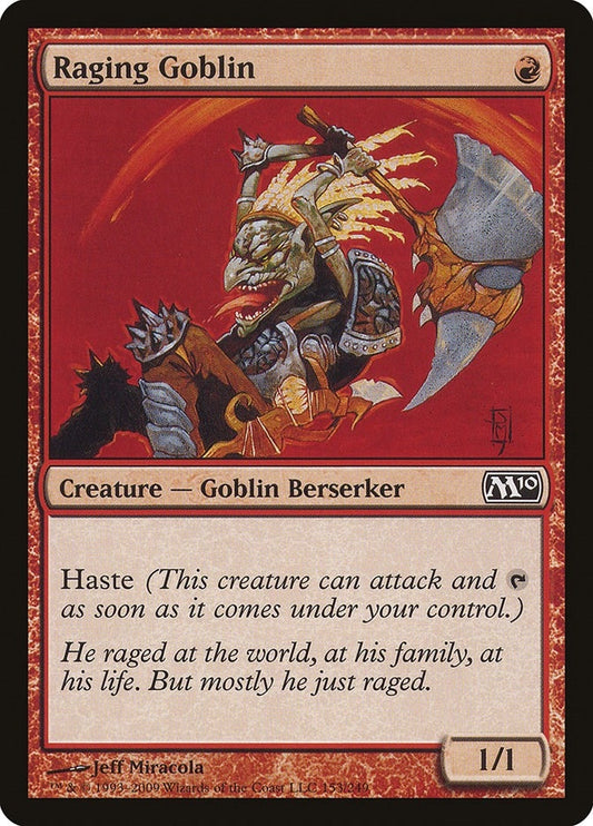 Image for Raging Goblin (153) - Magic: The Gathering